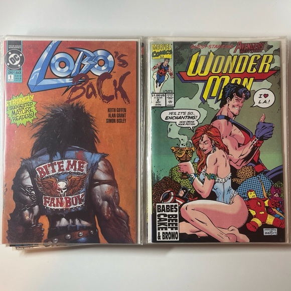 Comic Book Lot X-Men HellBlazer Captain Marvel Wonder Man Spidey Super Stories - Picture 8 of 10